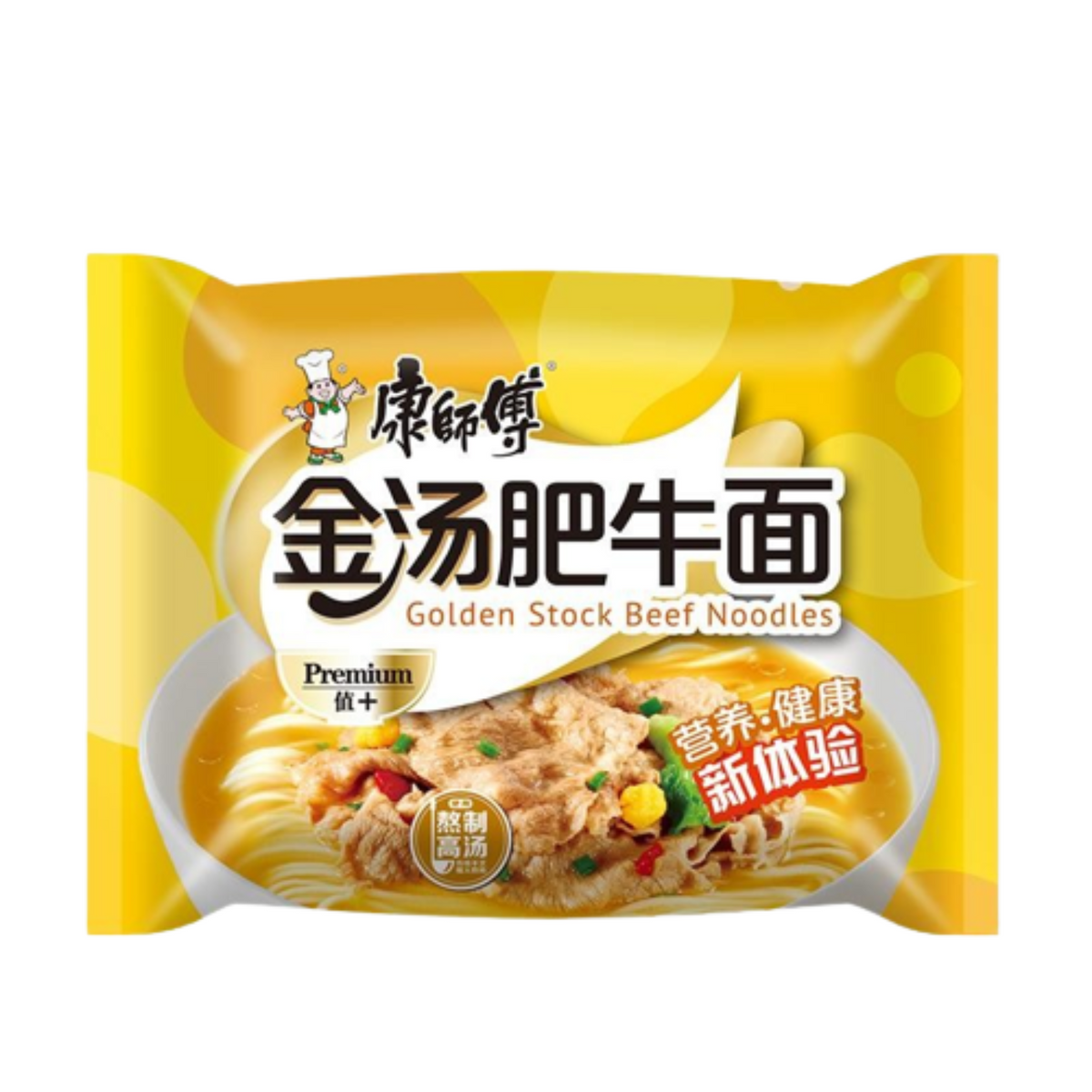 Fideos instantáneos sabor caldo de ternera Kangshifu