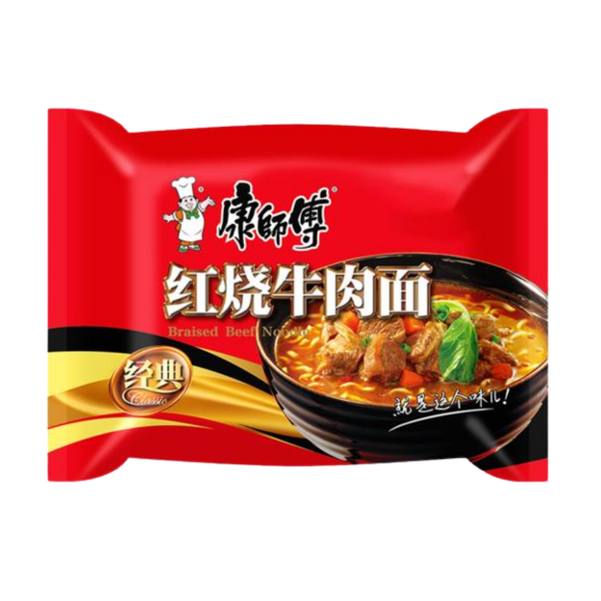 Fideos instantáneos sabor a ternera Kangshifu